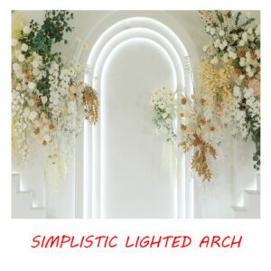 SIMPLISTIC LIGHTED ARCH