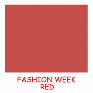 Fashion Week Red